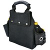Tool Belt Pouch, Fixing Pouch with 3 Wide Pockets for