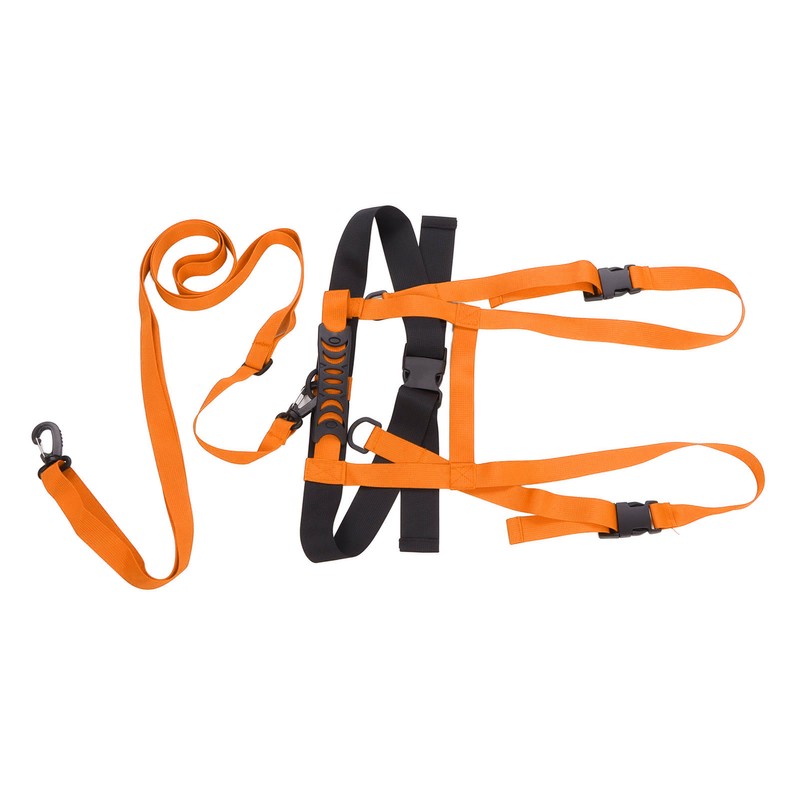 Kids Ski Safety Strap Nylon Plastic Adjustable Ski Training Belt