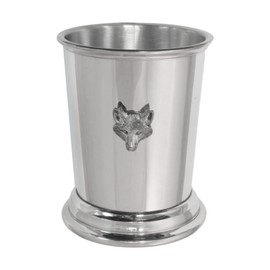 Fox Head Mint Julep Cup English Pewter Cockatil Free Engraving Gift 141