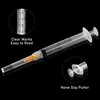 2cc/ml Syringes with 25Ga 1Inch Needle Disposable Each Individually Wrapped-Pack