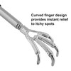 3DBUYER Back Scratcher Extendable Telescopic Hand Massager Stainless Steel with
