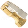 Euro Style Clip-On Tyre PCL Valve Connector with Open End Valve - CO8T73