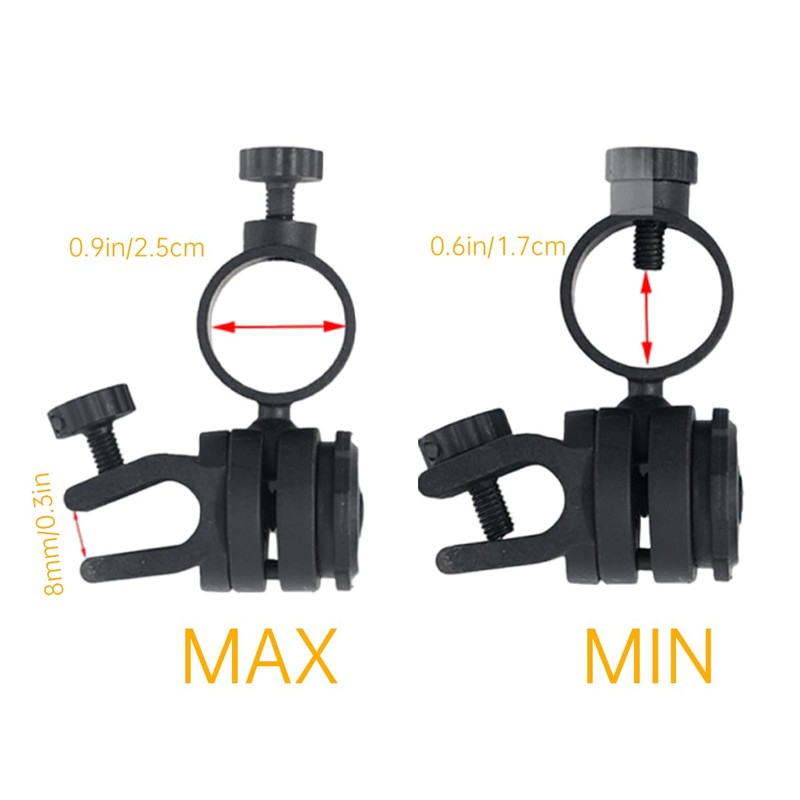 Firefighter Helmet Flashlight Mount with Accessories, Universal Fit for Fire