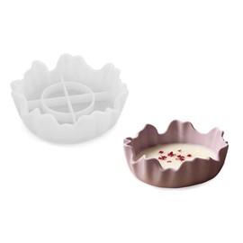 5.2in Irregular Bowl Silicone Mold for Jewelry Holder Candle Holder