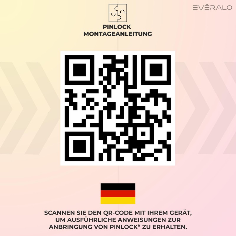 Everalo Pinlock is only compatible with our visor model -