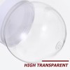 EXCEART 10pcs Keepsake Display Case Keepsake Globe Empty Water Globes