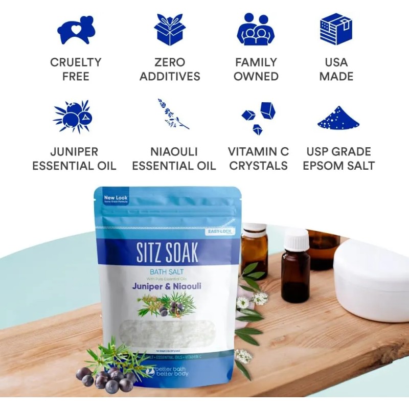 Sales De Baño Terapéuticas Con Vitamina C 907 G Sitz