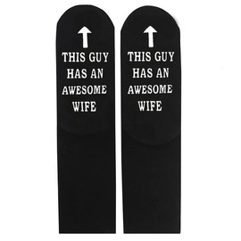 Funny Saying Socks Crazy Low Cut Liner No Show Non Awesome Wife Gift Socks Birthday Valentine Christmas Gifts for Him Men