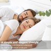 Simple&Opulence 100% Linen Pillow Cases 2 Pack, Luxury Hypoallergenic Breathable
