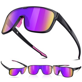 Polarized Sports Sunglasses for Men Women Youth Baseball Running Cycling Driving Fishing Tennis Golf Motor TAC UV400 TR90