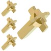 4 Pack Replacement Andersen hinged Patio Door Lock Actuator, Compatible