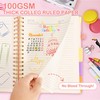 FREBLASO 5 Subject Notebook with Removable Dividers Tabs, 300 Pages