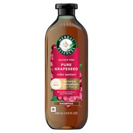 Herbal Essences Pure Grapeseed Color Nurture Sulfate Free Shampoo, 13.5 fl oz, Hair Protection and Color Nourishment