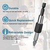 Screw Extractor Set, 6 Pieces Screw Extractor with Magnetic Bit