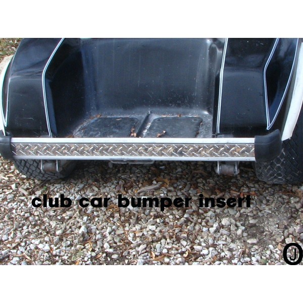 Club Car Ds Diamond Plate Rear Bumper Insert