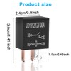 Cotonlake 4 Pin 12V 30A Relay Multi-Purpose Automotive Relay Heavy