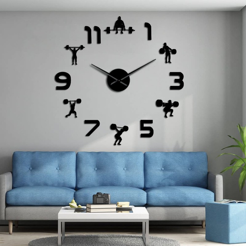 The Geeky Days Weightlifting Fitness Room Wall Decor DIY Giant
