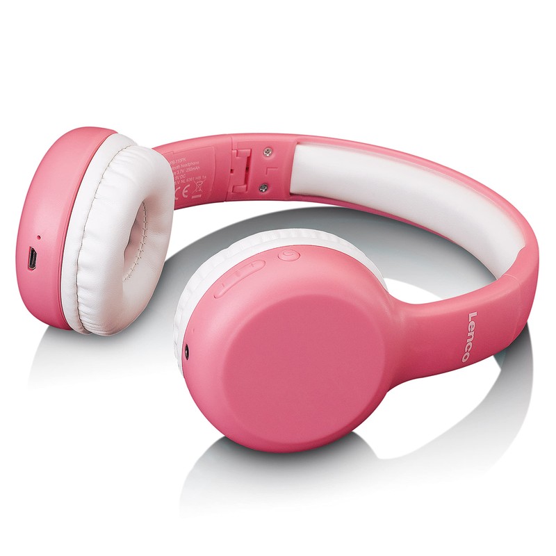 Lenco HPB-110 Kinder Bluetooth Kopfhörer Bluetooth 5.0-85db ,250mAh Freisprechfunktion Micro