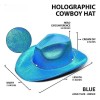 Xz 3pcs Sombrero Vaquero Disfraz Tornasol Fiesta Pride Tr A