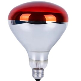 MBMYUCKY Red Light Lamp Heat Lamp Tortoise House Infrared Lamp - Heat Plate Chick Terrarium Accessories Chick Red Light Bird Lamp 250 Watt