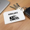 Azeeda 'Emergency Service Ambulance' Plastic Ice Scraper (IC00045450)