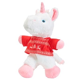 The Puppet Company - Save the Children - Christmas Jumper Unicorn - ECO Walking Hand Puppet