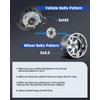 ECCPP 4PCS 5x135 to 5x5.5 Wheel Adapters Lug Centric 1.5"