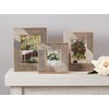 SARO LIFESTYLE Distressed Slate Picture Frame