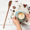 4 Pcs Long Wooden Honey Spoon, Wooden Coffee Spoon, WoodenTasting