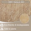 40 inches X 15 FT Natural Burlap Fabrics Plant Covers