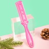 UNVOJL Hot Pink Hair Cutter Comb Hair Razor Comb Hair