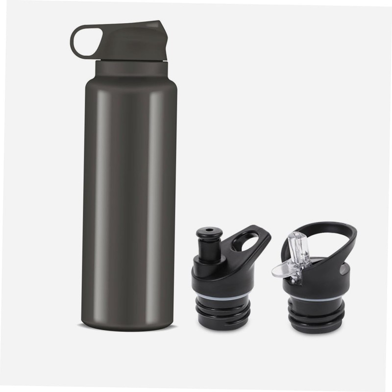 BESPORTBLE 4Sets Portable Straw Lid for Wide Mouth Water Flasks