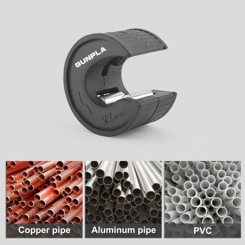 Gunpla 22mm Copper Pipe Cutter with 1 Replaceable Cutting Wheel,