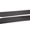FZJDSD 2 Pcs Carbon Fiber Headlight Eyebrow Eyelid Trim Compatible
