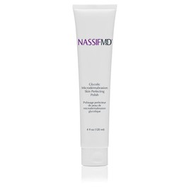 Nassif MD Glycolic Microdermabrasion Skin Perfection Polish Glycolic Acid Peel 10% Smoothes skin texture and brightens tone 4 oz / 나시프MD 글리콜릭 마이크로더마브레이션 스킨 퍼펙션 폴란드어 글리콜산 껍질 10% 피부 결을 매끄럽게 하고 톤을 밝게 해줍니다 4온스