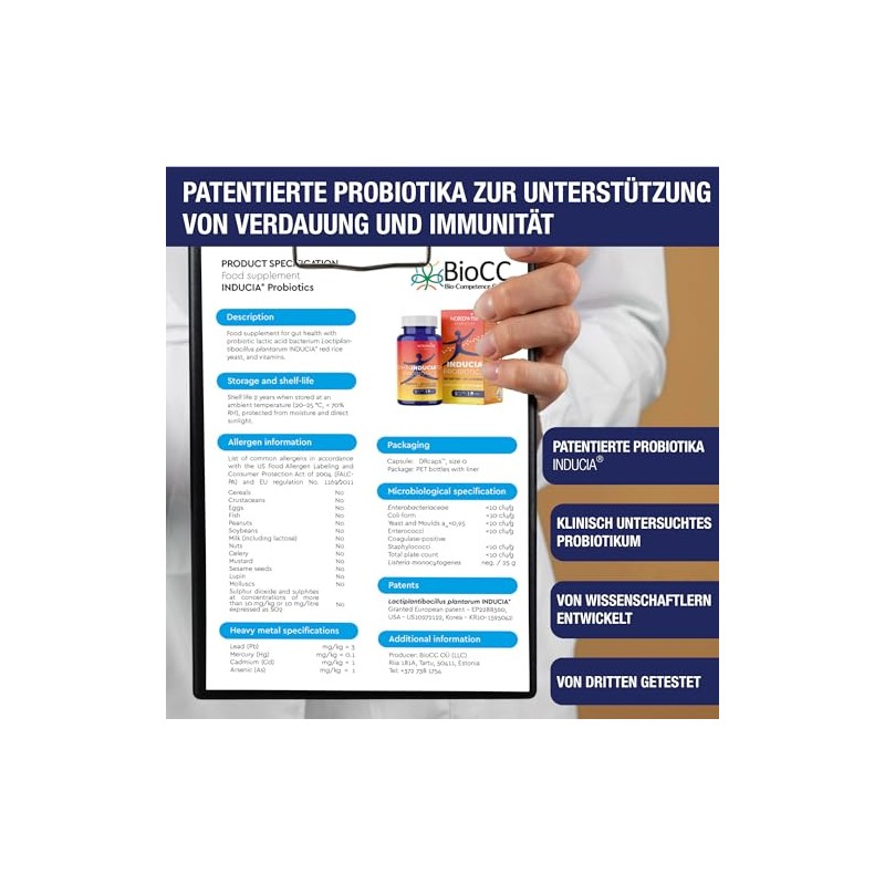 NORDWISE Probiotics Intestinal Restoration for Women, 2-Month Supply (300 Billion