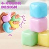 Joyin Juego de 4 Cubos de Hielo de Color Pastel
