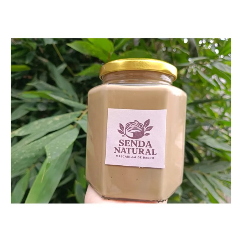 Mascarilla De Barro Natural Limpieza Facial Profunda 450 Ml Grasa