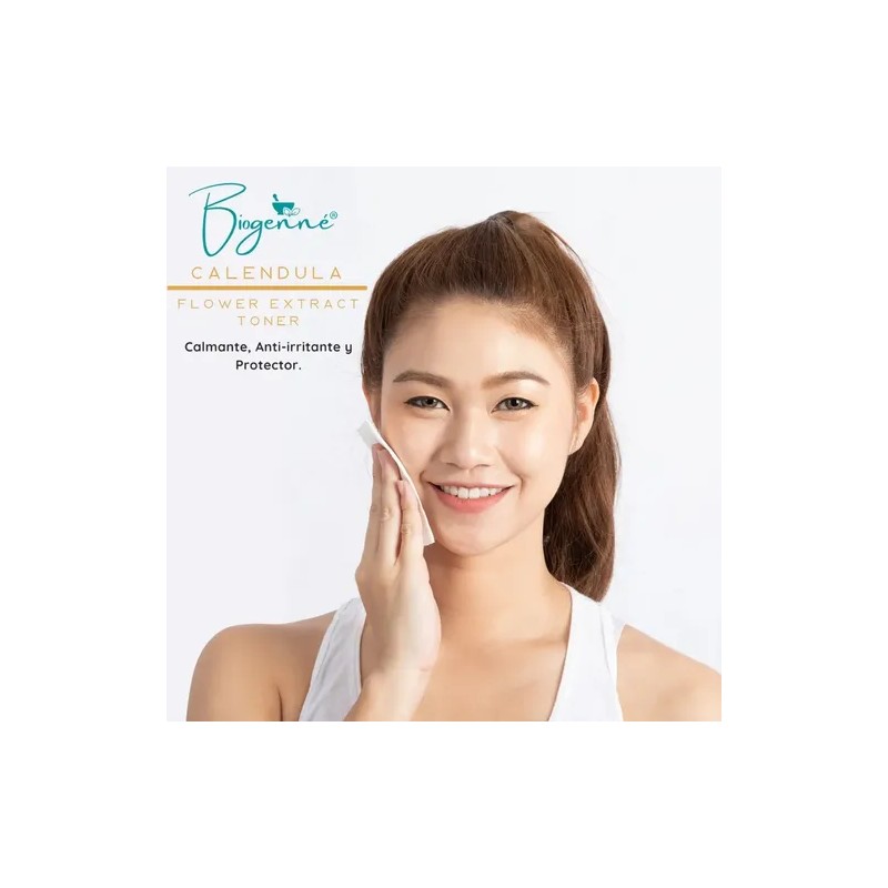 Tónico Facial Caléndula Biogenné Piel Sensible 250ml Vegano Sin Parabenos