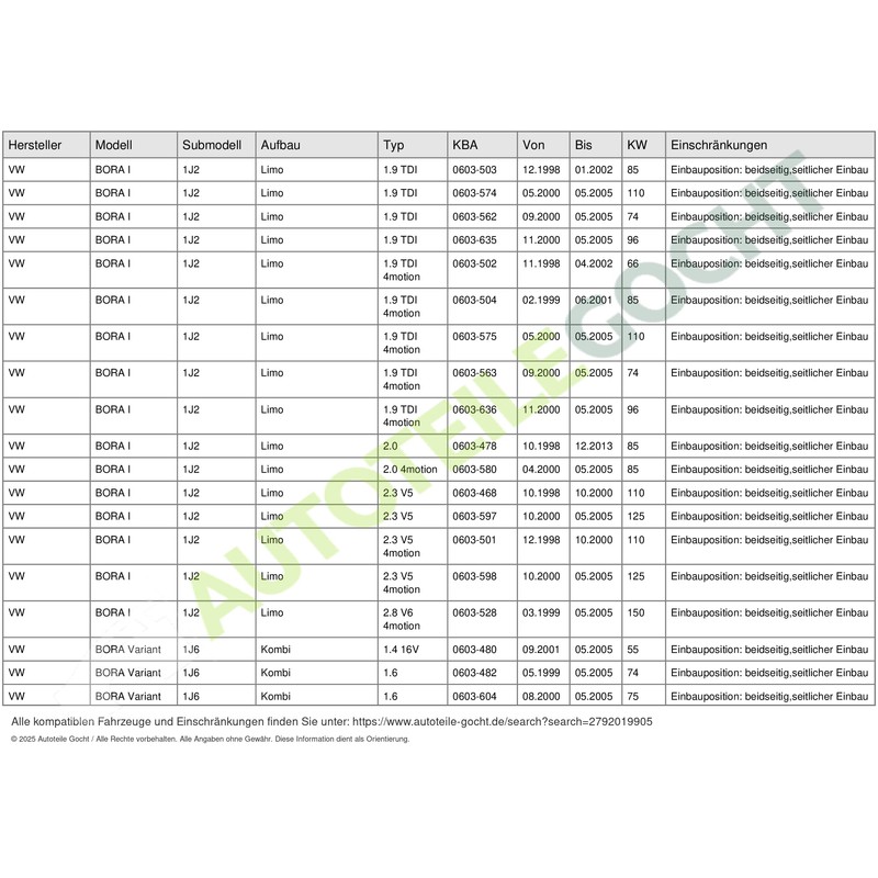 Indicator Side Indicator Clear R=Li for Ford Seat Alhambra VW