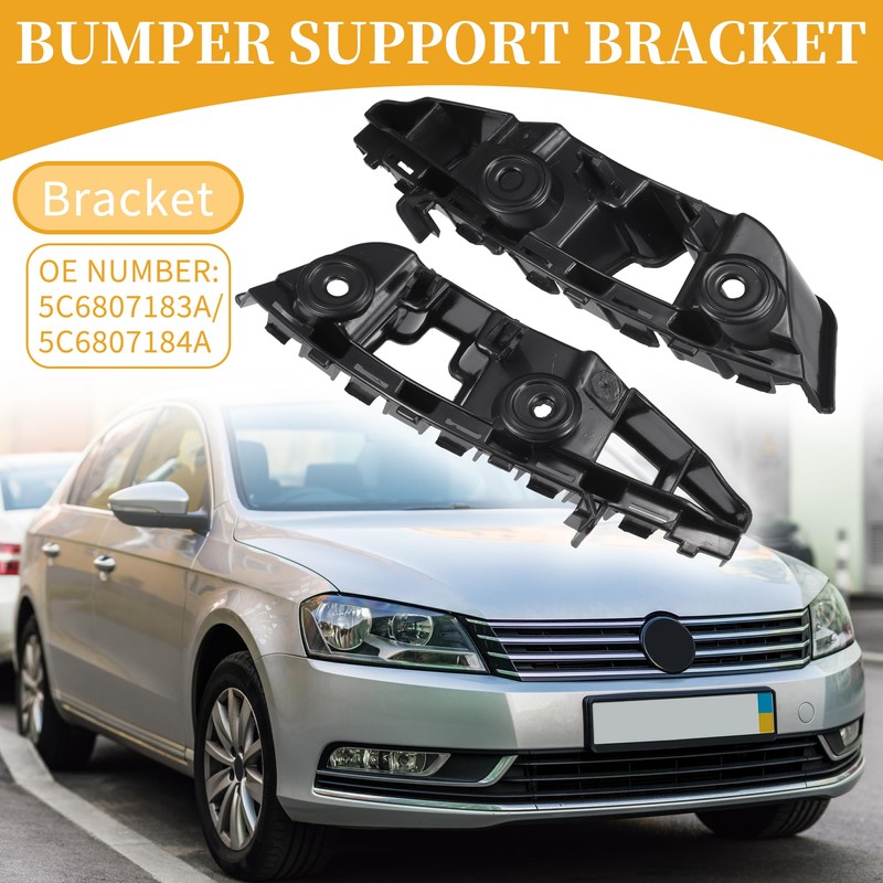 Partuto Bumper Support Bracket No.5C6807183A/5C6807184A - Left Right Side Bumper