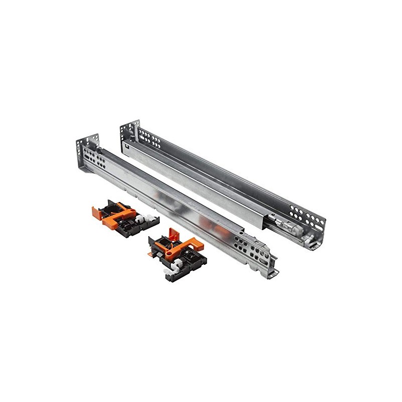 12 Salice Futura Push-to-Open Drawer Slides