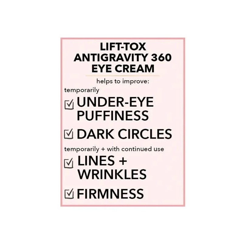 Nakery Beauty Lift-TOX 360 Firming Eye Lift Treatment Cream 1.01
