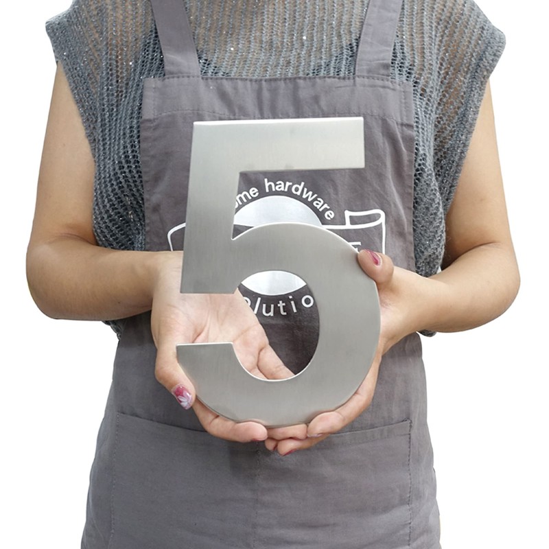 HASWARE 304 Stainless Steel Modern House Number Powder Coating Stylish
