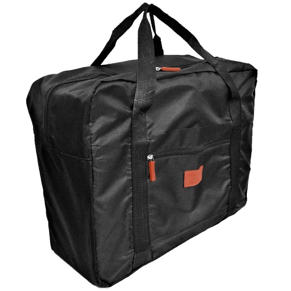 Folding Travel Bag, Large Capacity, Carry-on Size, Suitcase Attachable, Carry-on