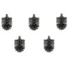HEWI Replacement Brush Head Black (Pack of 5, Diameter 81