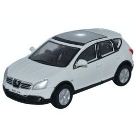 Oxford Diecast 76NQ004 Nissan Qashqai White