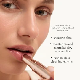 goop- Bálsamo labial con color Beauty: bálsamo labial hidratante, calmante y humectante para labios agrietados, partidos y secos.