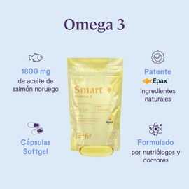 B-FIT B Omega-3 | 1800mg (1080mg EPA + 720mg DHA) | 180 Cápsulas Softgel