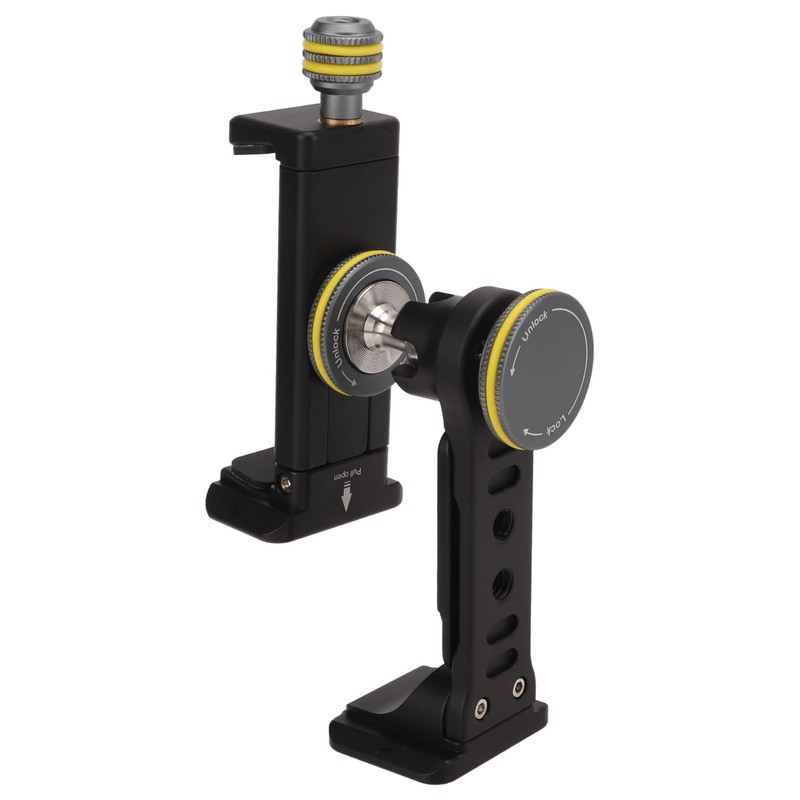 VELEDGE V3 Aluminum Alloy Universal Cell Phone Tripod Mount 360